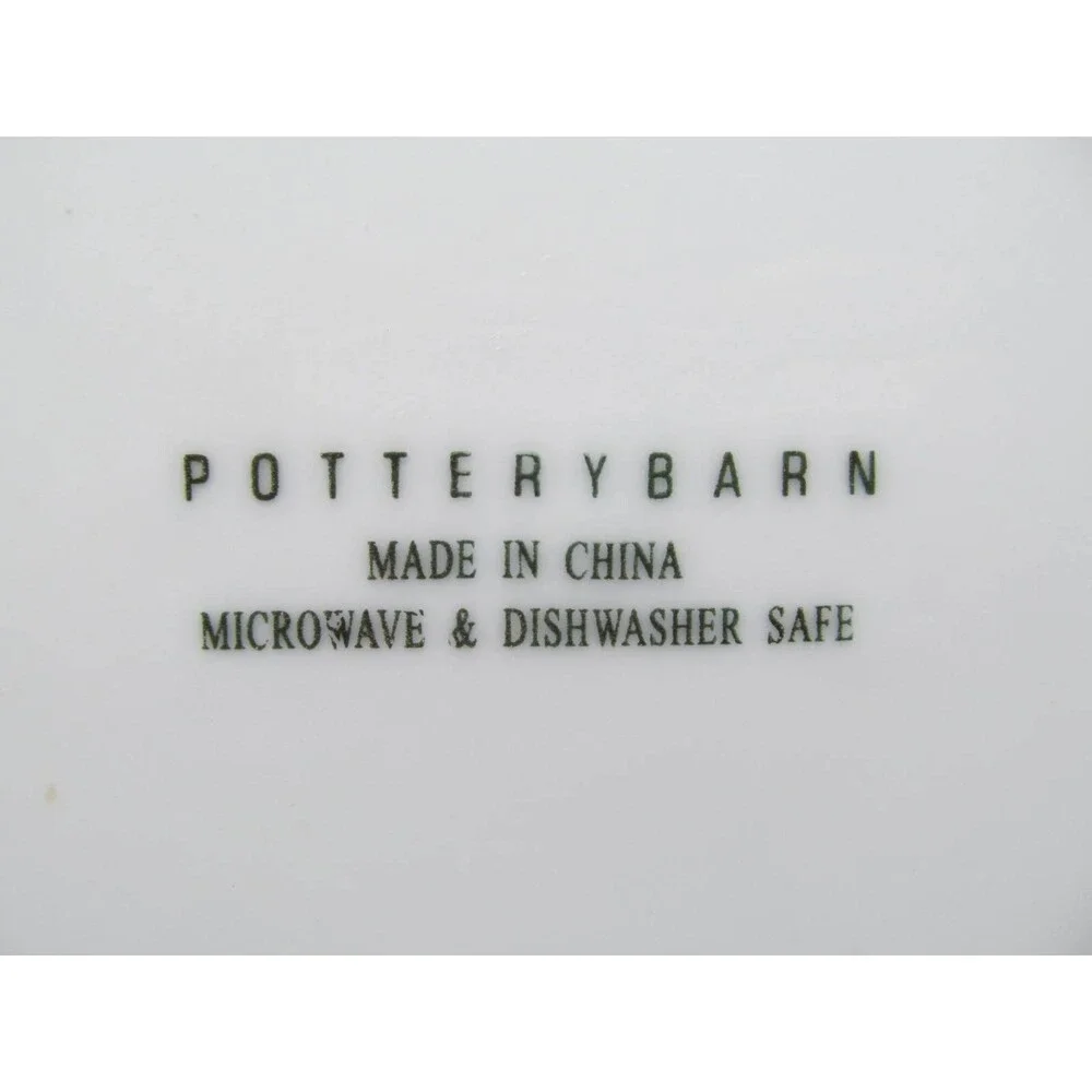 Pottery Barn Club Blue Restaurant Ware 10 3/8